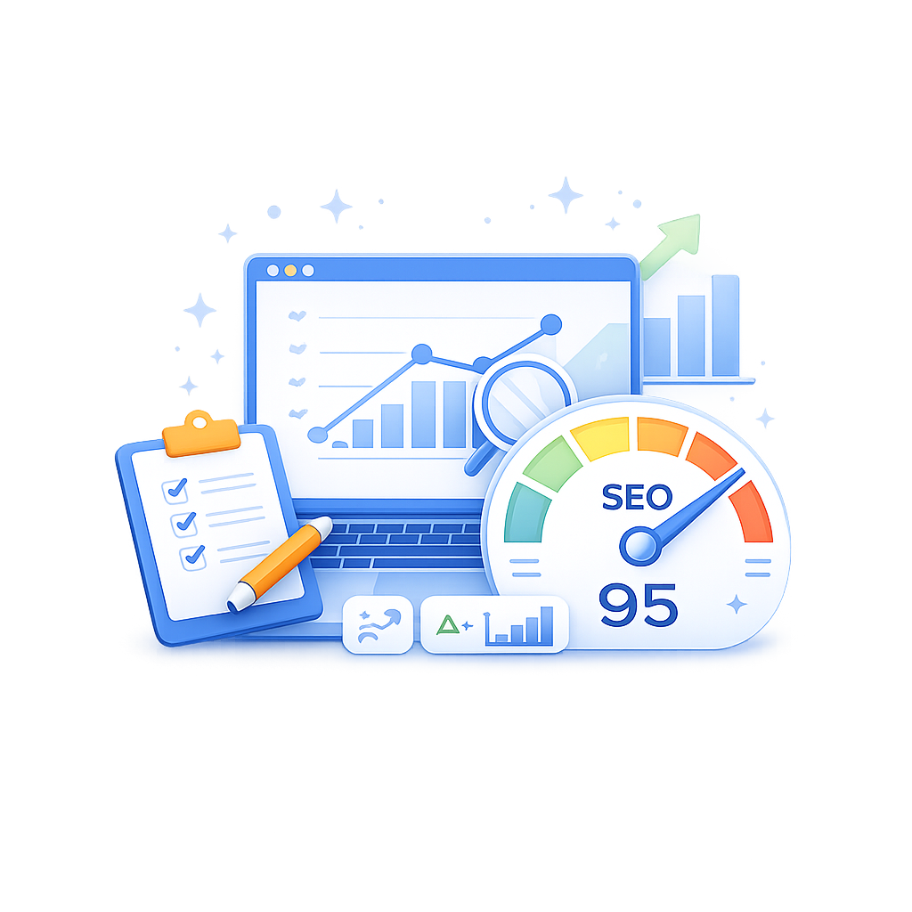 Optymalizacja SEO i szybkość strony internetowej – analiza wyników i wzrost pozycji w Google